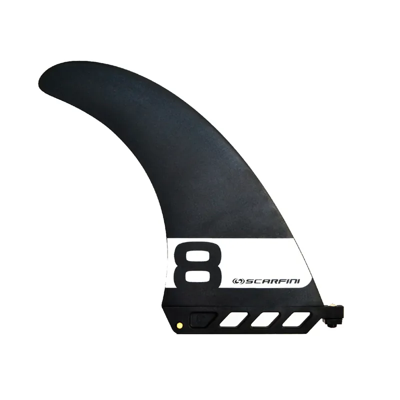 Dernier Modèle SCARFINI 8" Fin - Single Composite Fiberglass Fin (Us Box)