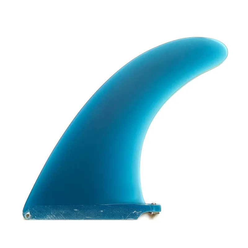 Dernière Chance SURF SYSTEM - Classic Fiberglass Single Fin (Us Box) - Blue