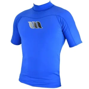 WEST - Lycra manches courtes UV Flex Rashguard - Blue Livraison Express