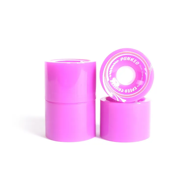 Roues skateboard - YOCAHER 70x52mm 78a - Purple Meilleur Prix