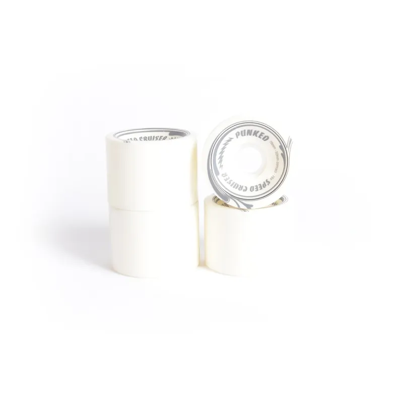 Roues skateboard - YOCAHER 70x52mm 78a - White Offre Exclusive