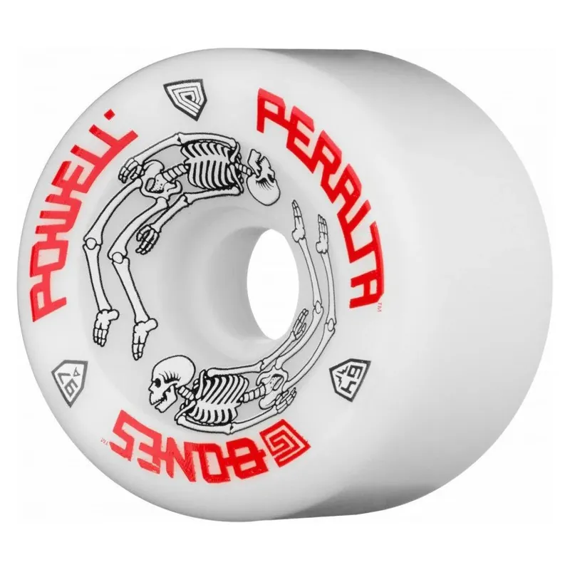 Haute Qualité Powell Peralta - 64mm G-Bones Wheels 97A - White