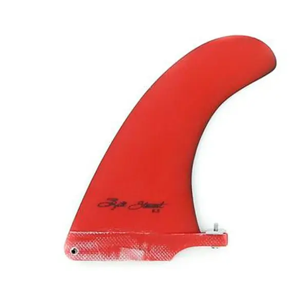 Authentique Stewart Surfboards - Rake Fin - 6‘5 Inches - Red
