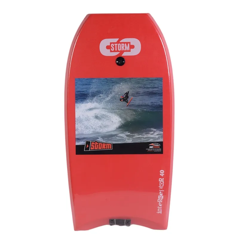 Petit Prix Storm Bodyboard - Interceptor EPS - Red / White