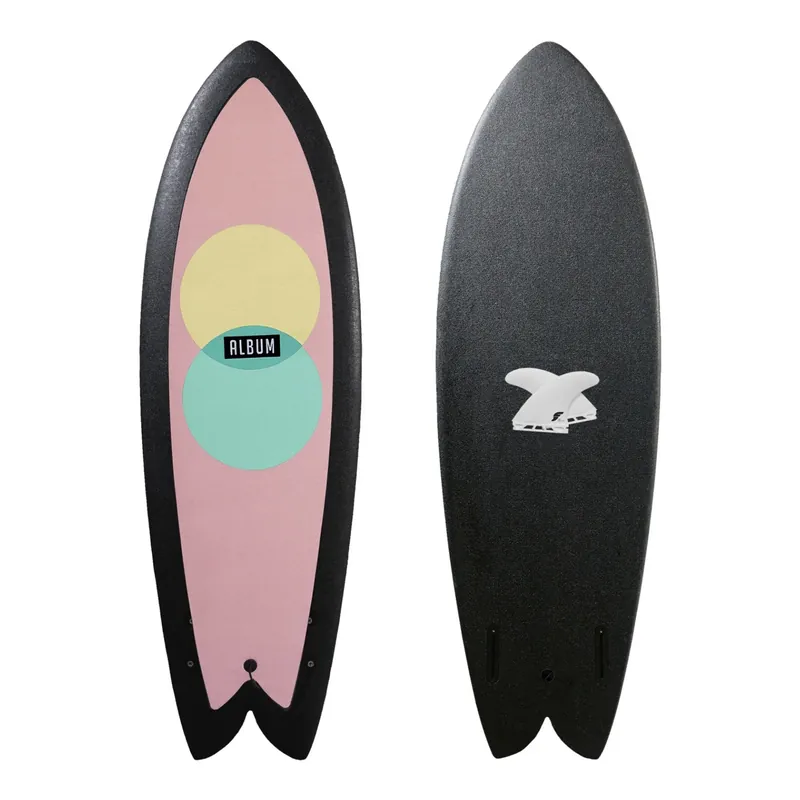 Prix Cassé ALBUM Surfboards - Presto Fish 5‘7 Soft Top - Cotton Drops
