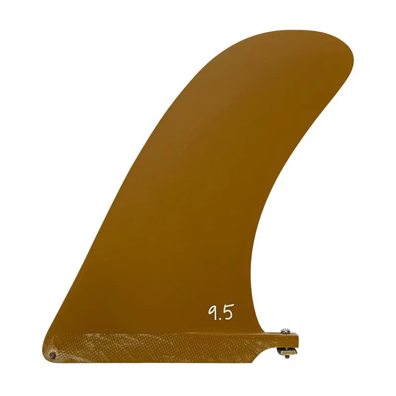 SURF SYSTEM - 9.5 Pivot Fiberglass Single Fin (Us Box) - Avocado Meilleur Choix