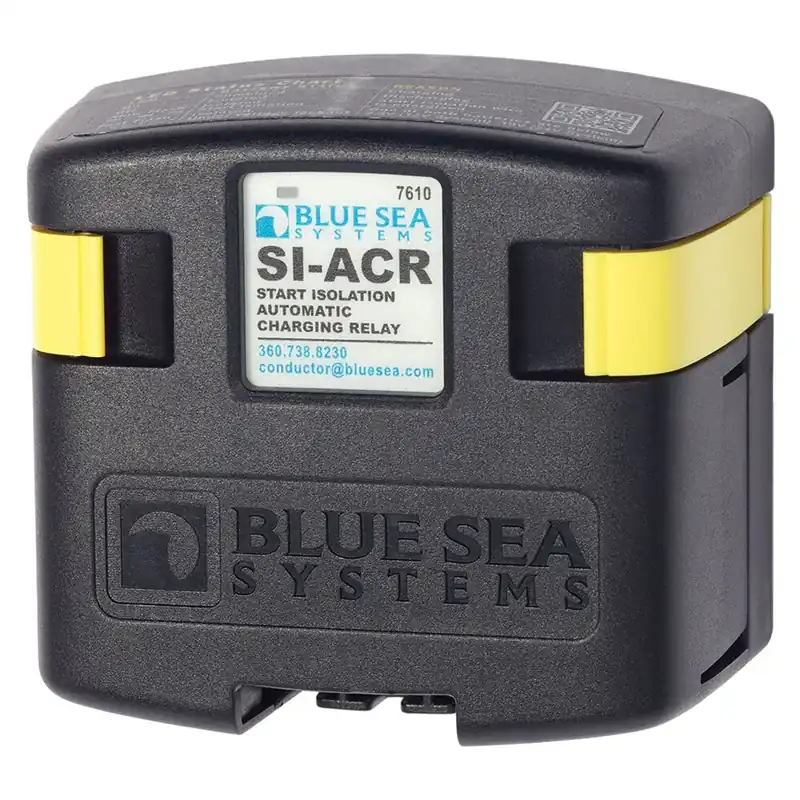 Relais Isolateur de Charge Automatique Série SI Blue Sea Systèmes Haute Qualité