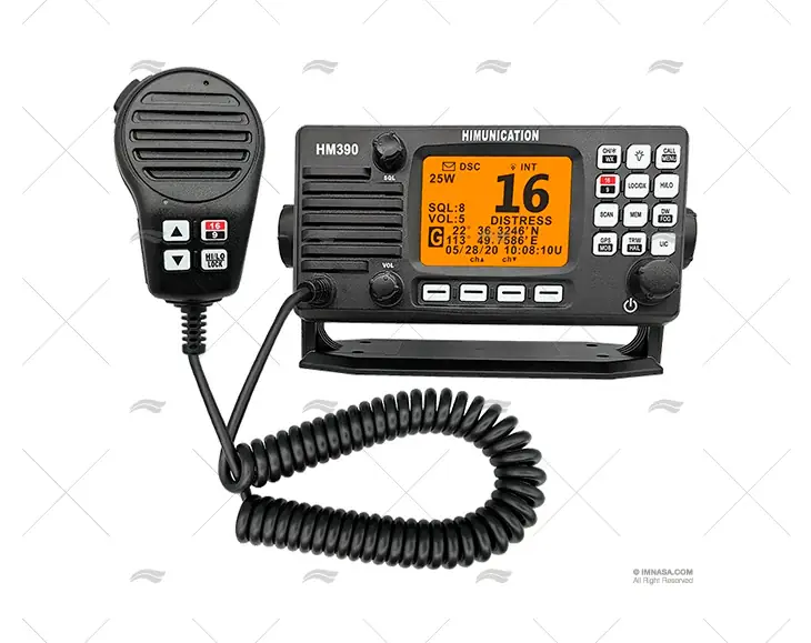 Nouveauté VHF FIXE NOIRE HM390 AVEC DSC