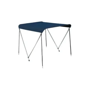 Acheter Direct bimini 2 arceaux toile bleue Largeur 130/150cm