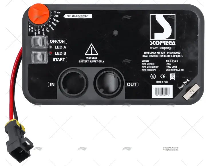 Top Vente POMPE ELECTRIQUE FLUSH TURBO MAX 12V BRAVO
