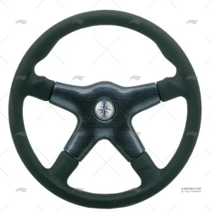 VOLANT CAPRI 365mm NOIR VOLANTI LUISI Meilleur Choix