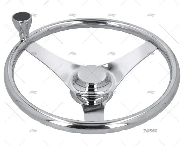 VOLANT INOX D.13-1/2" Authentique