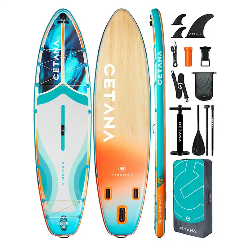 Paddle Stand up CETANA 11’6 VIBEMAX BLEU Expédition Rapide