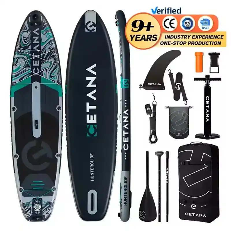 Vente Directe Paddle Stand up CETANA 11’6 HUNTERGLIDE GRIS