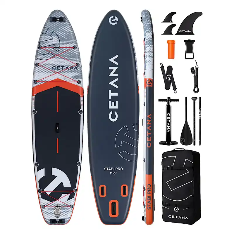 Paddle Stand up CETANA STABI-PRO GRIS Nouvel Arrivage