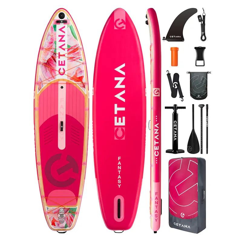 Meilleur Choix Paddle Stand up CETANA 11’6 FANTASY ROSE