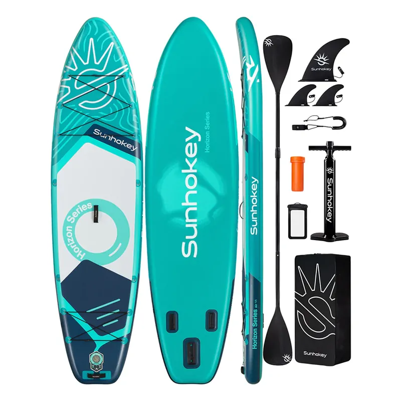 Seulement Aujourd'hui Paddle Stand up SUNHOKEY 11′ HORIZON SERIES TURQUOISE